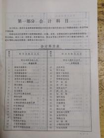 商业会计制度.会计科目和会计报表部分汇编(1976一一1986.7)