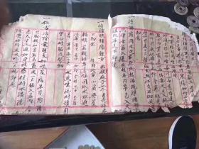 清代手抄医书一本