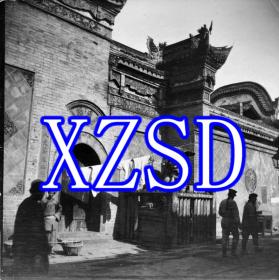 成都富家建筑，中国成都，大约1900-1920年（翻拍）