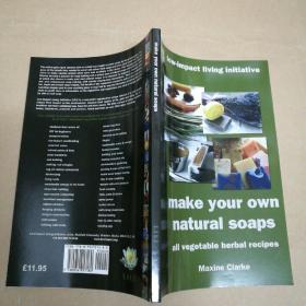 自制天然香皂：全植物草药配方 Make Your Own Natural Soaps: All Vegetable Herbal Recipes