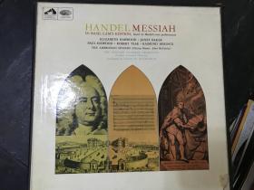 黑胶原版唱片2张装HANDEL MESSIAH IN BASIL LANS EDITION