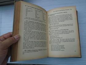 HANDBOOK OF ENGLISH  (外文原版正版老书。32开精装一本馆藏，详见书影）放在家里对门书架上至下第五层第6包。2022.4.7整理