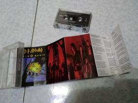 磁带   DEF LEPPARD 戴夫莱帕德乐队精选集（ GREASTEST HlTS 1980~1995） 
        《Pyromania》  1983年   2盒