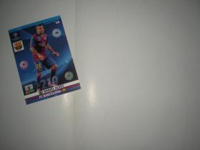 帕尼尼 panini 游戏版 2014-15 欧冠 球星卡 巴塞罗那  阿尔维斯