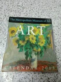 ART CALENDAR.2013  全新 未开封  长19厘米  宽16厘米