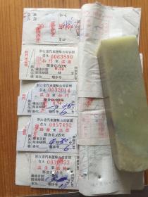 1966年 松门至温岭，温岭至松门，路桥至温岭，温岭至路桥