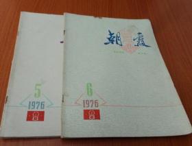 朝霞1976年5.6期共2本