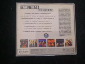 【正版光盘】TAKE THAT Greatest Hits 接招精选 光盘1张 + 英文歌单（如图）