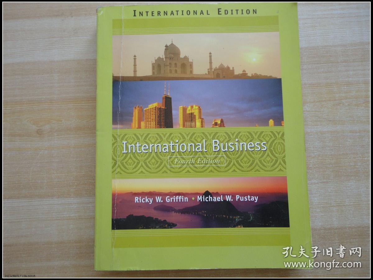 16开厚册 《International Business》 见图