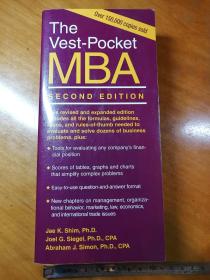 《The Vest-Pocket MBA》1997年口袋版 MBA 读本。权威实用MBA原版书。非常珍稀！
