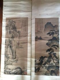 淮安画家范正山山水人物画*2 范正山先生善工笔山水，工笔仕女，又善年画及刺绣设计，兼广告画设计。范先生先学唐寅后学袁江、袁耀界画及山水画法，其山水远近分明、层次丰富，烟峦飘渺，笔墨精到，气韵古逸，有“二袁”遗风。其仕女画善用工笔重彩，隽雅高洁、生动清秀，有改琦遗韵。范先生学古人而不拘泥古人，又加素描、透视之法，清新脱俗，自成一家，在收藏界有“淮上工笔山水、仕女，年画第一人之称。”