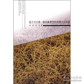基于可计算一般均衡模型的决策支持系统