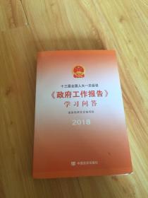 十三届全国人大一次会议《政府工作报告》学习问答 2018