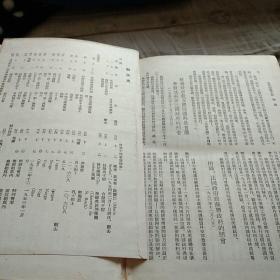 世界知识手册。一九五四年版。世界知识出版社。繁体竖印新标点。图文表并茂。有点厚。