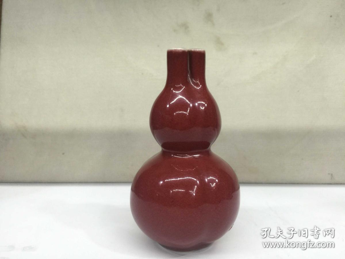 青花三口葫芦瓶
