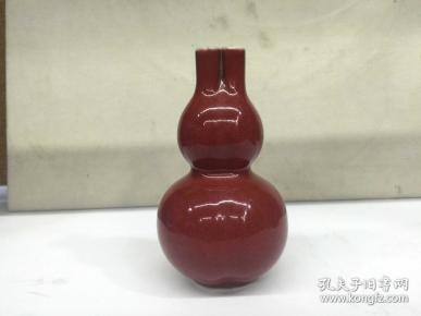 青花三口葫芦瓶