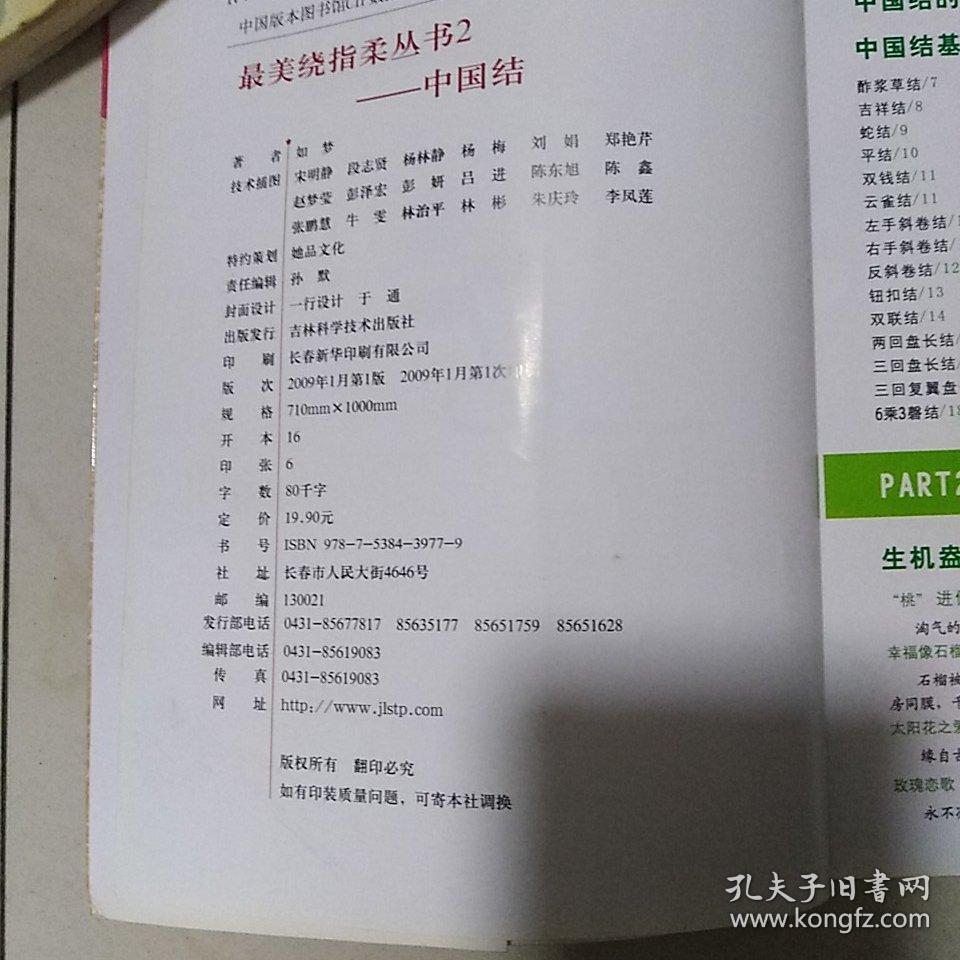 最美绕指柔丛书2：中国结