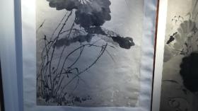 清代 田荷香画作中堂