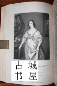 稀缺《 英国戏剧编年史3卷全 》50幅铜版画像和80幅木版画， 1888年伦敦出版