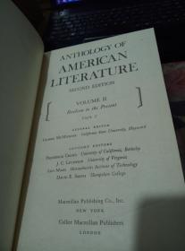 ANTHOLOGYOF AMERICANLITERATURE （美国文学选 全2卷） 精装