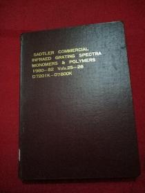 Sadtler Commercial infraed Grating Spectra Monomers & Polymers 商业红外光栅光谱 单体与聚合物