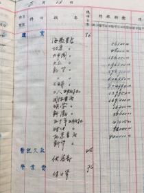 北京学习书店1950年账本（2张印花税票、人教社节约检查委员会公函1封）