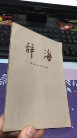 辞海： 语言文字分册