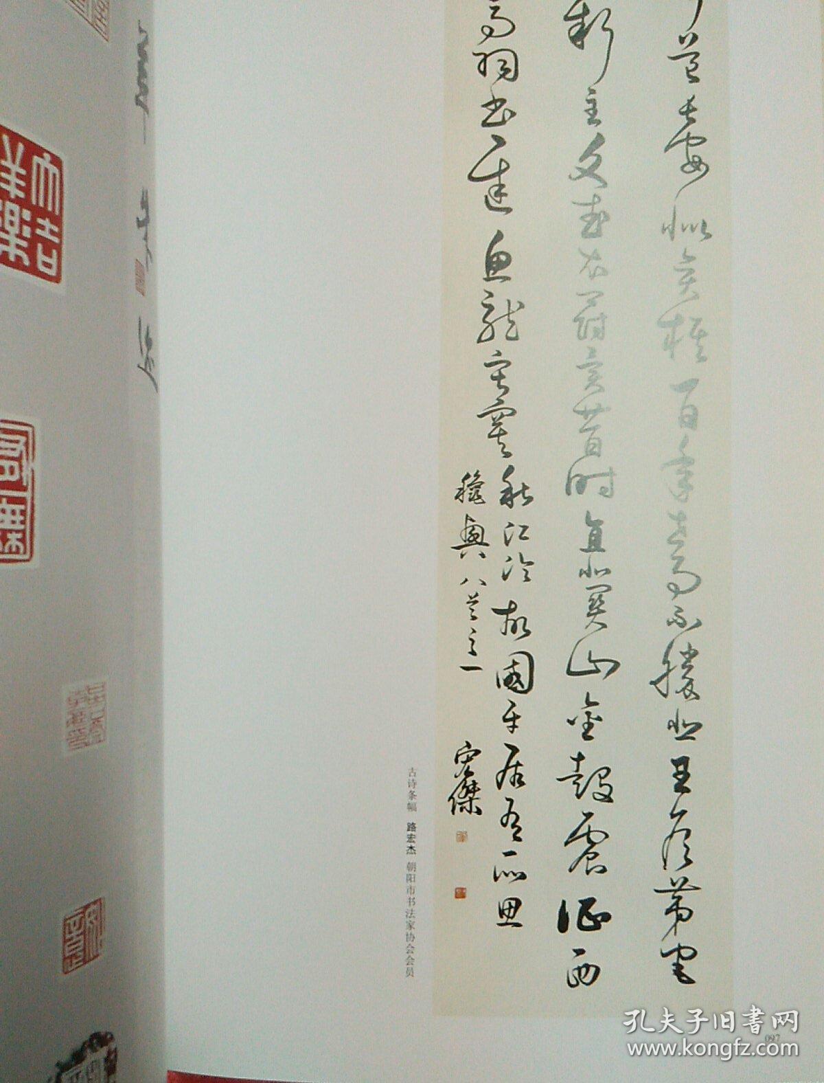 大美朝阳书法作品集，美术作品集（两本合售）