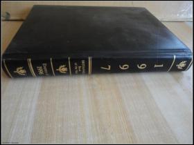 精装16开 厚册《1997 Britannica Book of the Year》见图