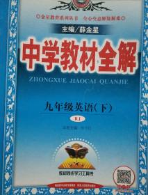 中学教材全解 九年级英语下 人教版 2017春