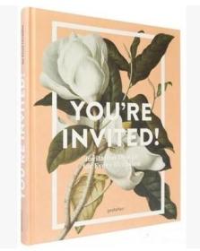 卡片平面设计书 各种场合的邀请函设计 英文原版 You're Invited 平面设计书籍
