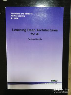 现货  Learning Deep Architectures for AI 英文原版 人工智能中的深度结构学习