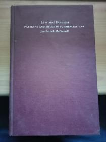 Law and Business:patterns and issues in commercial law jon patrick mcconnell  精装