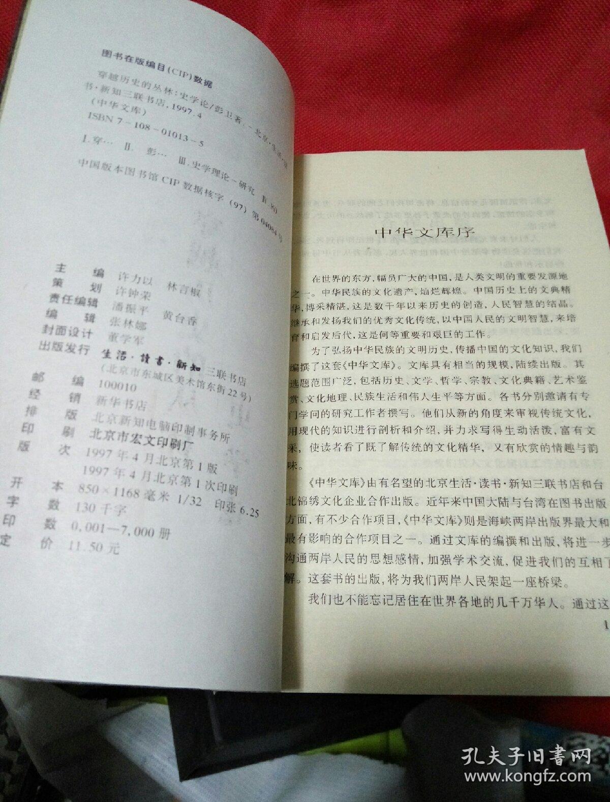 穿越历史的丛林..史学论