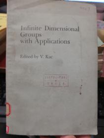 Infinite Dimensional Groups with applications（货号：H122）