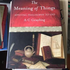 Meanings of things applying philosophy to life 生活哲学  精装 英文原版