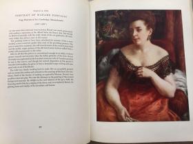 Renoir,Fifty Reproductions in Full Color,The library of great painters