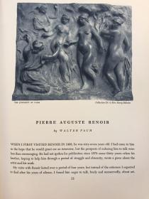 Renoir,Fifty Reproductions in Full Color,The library of great painters