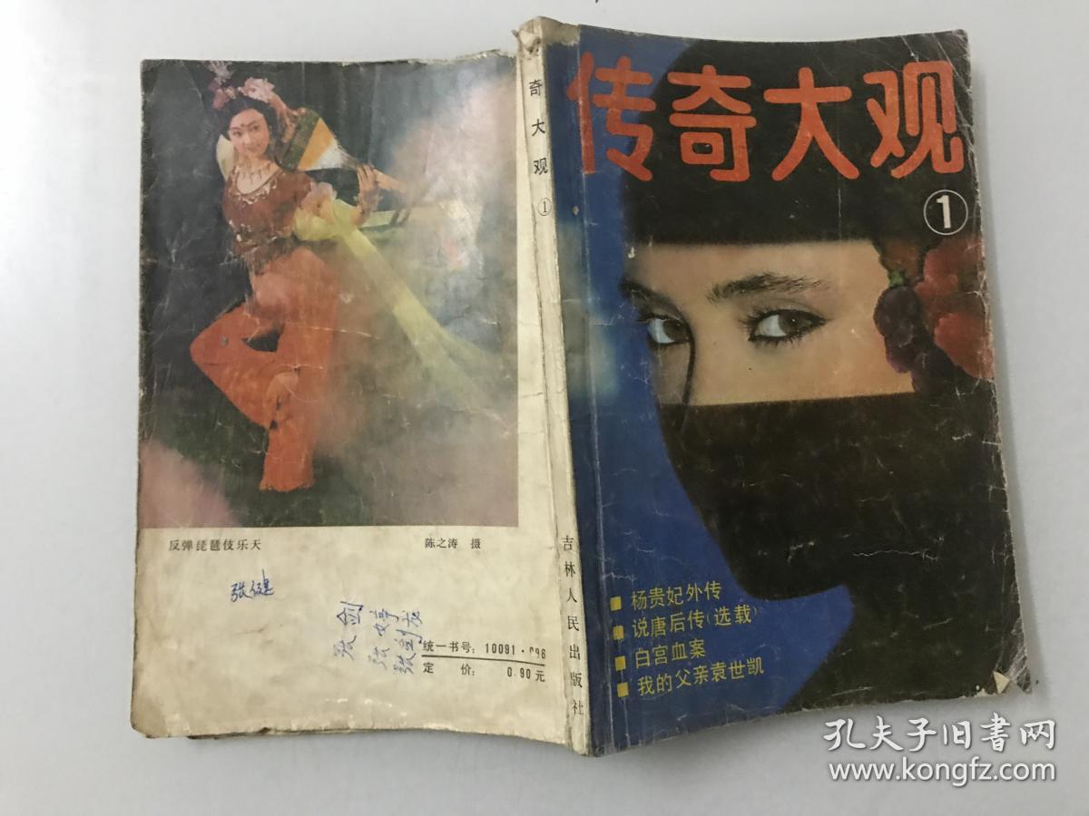 传奇大观1（改刊号 原名:文艺大观）