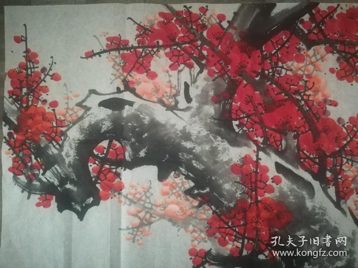 中国艺术研究院研究员朱国平(半农)《迎春图》