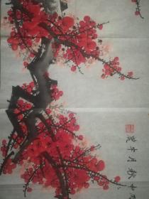 中国艺术研究院研究员朱国平(半农)《迎春图》