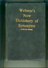 Websters New Dictionary of Synonyms（最新韦氏同义词词典）（ 英文版  精装）