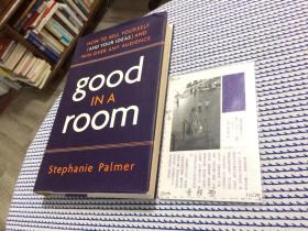 英文原版  good in a room : how to sell yourself ( and your ideas ) and win over any audience 在房间里好：如何推销自己（和你的想法）并赢得任何观众