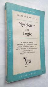 稀缺，二十世纪英国哲学家、数学家、逻辑学家 伯特兰·罗素作品《神秘主义与逻辑》 1954年出版