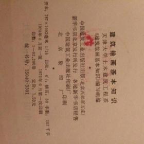 建筑绘画基本知识
