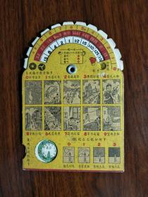●五十年代收藏品：《曝光计算表主要说明》【1956年公私合营上海曙光版60开】.