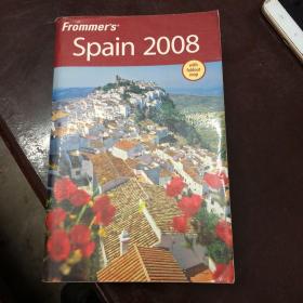 【现货】Frommer's Spain 2008【英文版】品相如图