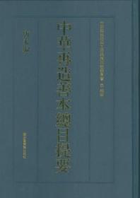 中华再造善本总目提要(全2册)