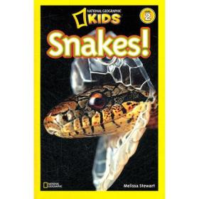 National Geographic Readers，Level 2: Snakes 美国《国家地理》杂志-儿童科普分级阅读，第2级：蛇