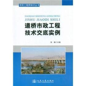 项目工程师知识丛书：道桥市政工程技术交底实例